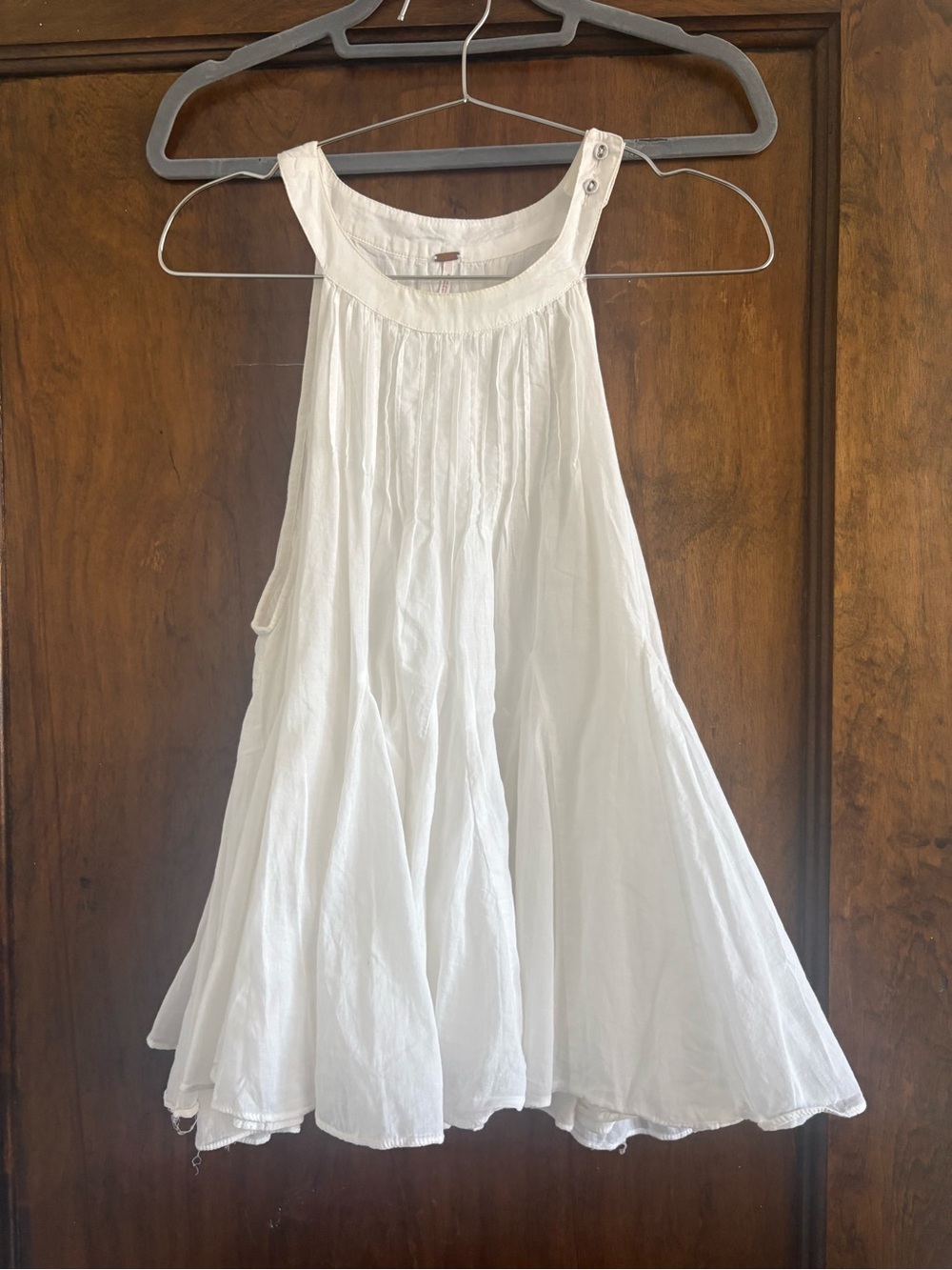 Flowy White Sleeveless Top